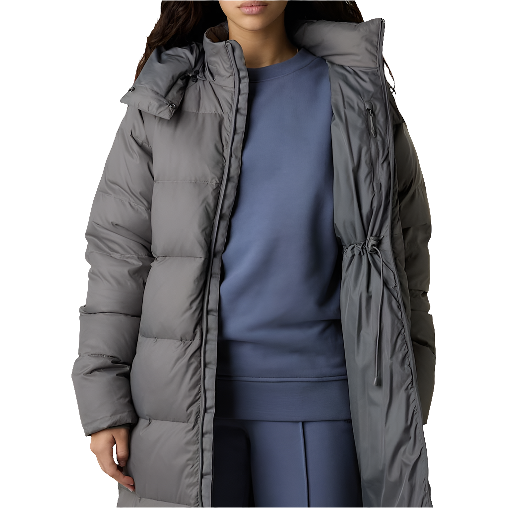 Piumino The North Face W Hydrenalite City Long Down Hooded Park NF0A8D3N