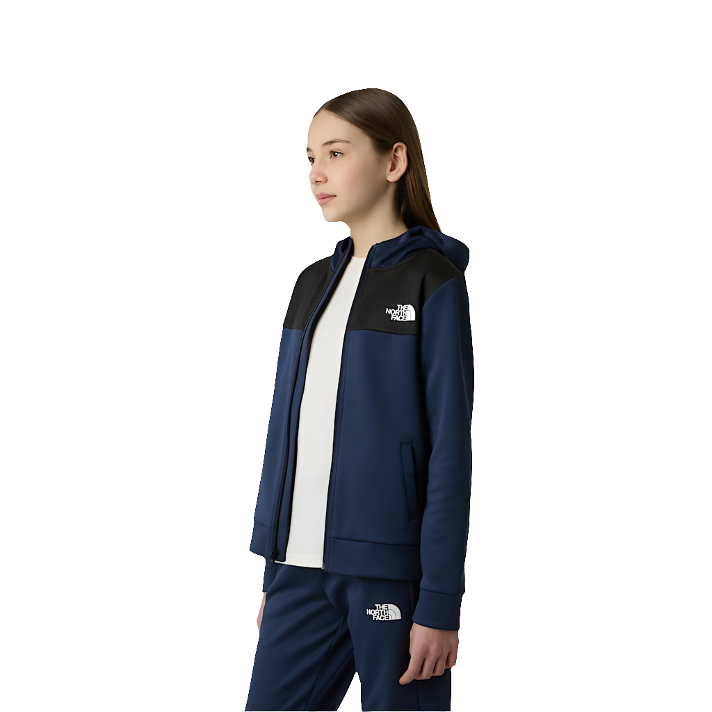 Felpa The North Face Teen Reaxion Fz Hoodie NF0A8EB6