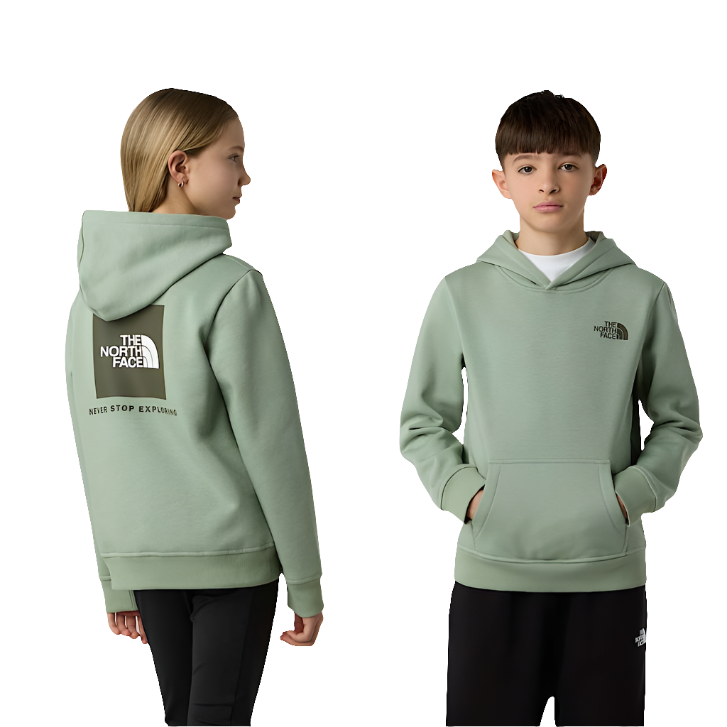 Felpa The North Face Teen Box Nse Regular Pullover Hoodie NF0A89H9