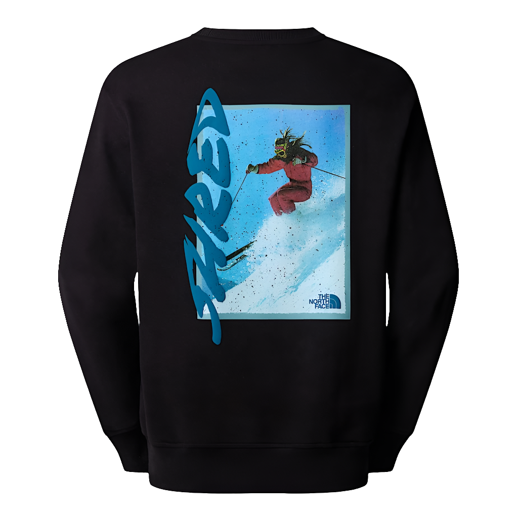 Felpa The North Face U Nse Slopes Relaxed Crew Sweatshirt-gra NF0A8EU5