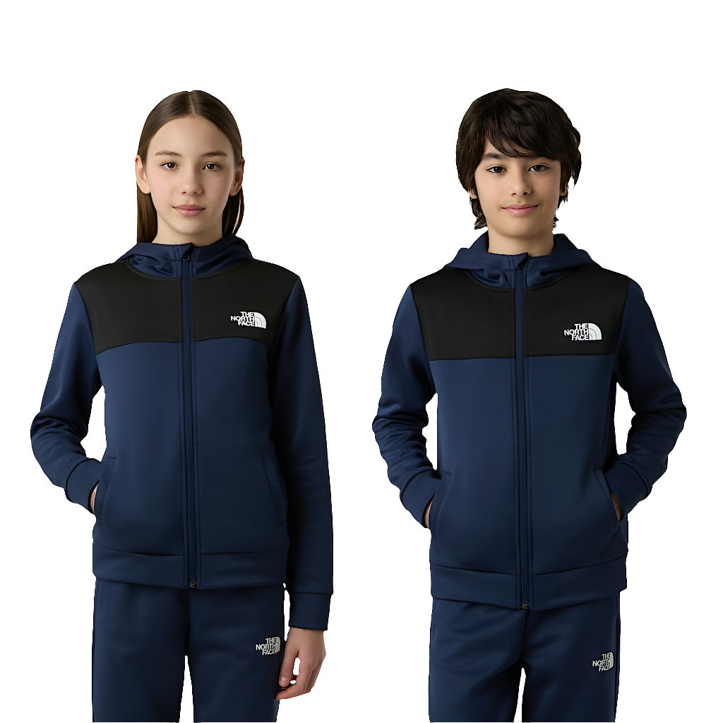 Felpa The North Face Teen Reaxion Fz Hoodie NF0A8EB6