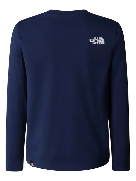 Felpa The North Face Teen Easy Ls Tee NF0A89J2