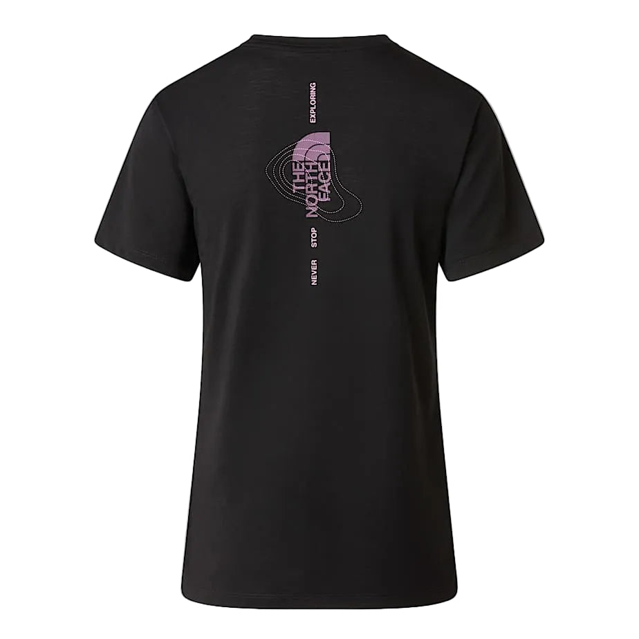 T-Shirt The North Face W Bitmap Logo Ss T-Graph NF0A8G0D
