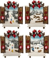 Souvenir Lazzarotto Calamita Inverno Finestra 4 Sogg X.116.13